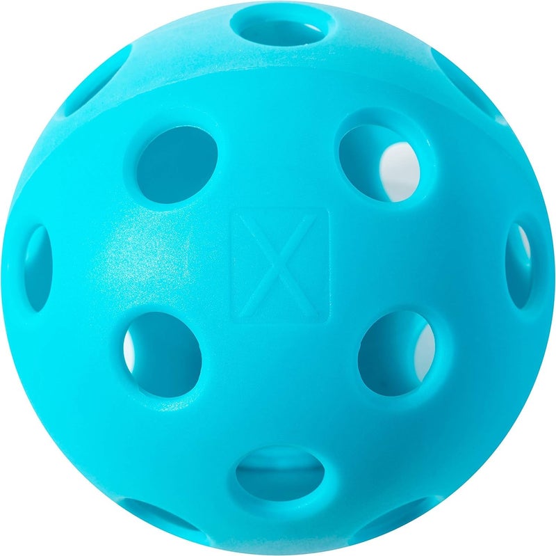 Franklin Sports X-26 Pickleballs - Indoor - 3 Pack - USAPA Approved - Blue - Image 1